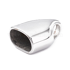 Tarnish Resistant 304 Stainless Steel Cord Ends&nbsp;STAS-K220-02B-P