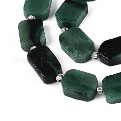 Natural Fuchsite Beads Strands&nbsp;G-C098-A34-01