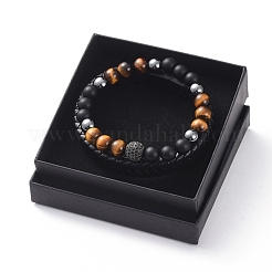 Unisex Stackable Bracelets Sets&nbsp;BJEW-JB04896-03