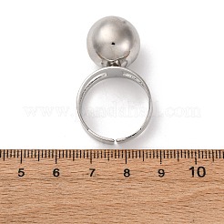 Brass Cuff Rings&nbsp;RJEW-D323-01P