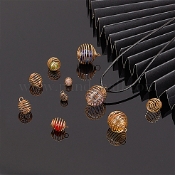 DIY Wire Pendants Necklaces Kits&nbsp;DIY-PH0003-04