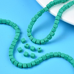 Handmade Polymer Clay Beads Strands&nbsp;CLAY-N008-061-04