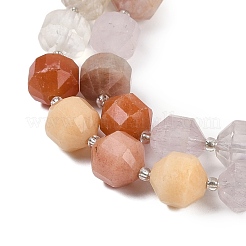 Natural Rutilated Quartz Beads Strands&nbsp;G-O201B-151H