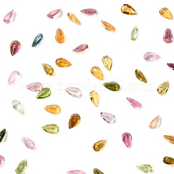 Faceted Natural Multicolor Tourmaline Cabochons&nbsp;G-I295-05C-15A-01