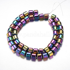 Electroplate Magnetic Synthetic Hematite Bead Strands&nbsp;G-A164-11D-01