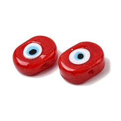 Handmade Evil Eye Lampwork Beads&nbsp;LAMP-G168-02-M