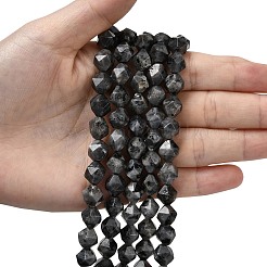 天然ラルビカイトビーズ連売り  スターカットラウンドビーズ  多面カット  9~10x9~10x9~10mm  穴：1~1.4mm  約38~40個/連  14.88''（15.08''センチメートル）&nbsp;G-Z119-A32-03