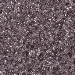 MIYUKIデリカビーズ  シリンダー  日本製シードビーズ  11/0  （db1416)透明ライトトープ  1.3x1.6mm  穴：0.8mm  約10000個/袋  50 G /袋&nbsp;SEED-X0054-DB1416