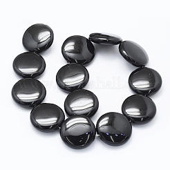 Natural Black Onyx Beads Strands&nbsp;G-E469-09-3mm