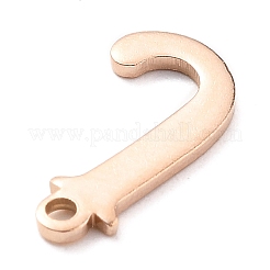 PVD Vacuum Plating  304 Stainless Steel Charms&nbsp;LS-STAS-H112-J-RG
