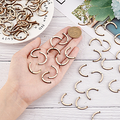 100Pcs Wood Chandelier Components Links&nbsp;WOOD-OC0002-97