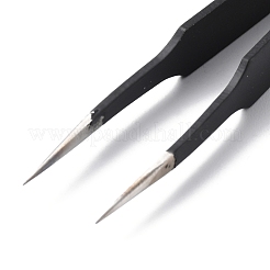 Spray Painted 201 Stainless Steel Beading Tweezers&nbsp;TOOL-G021-07