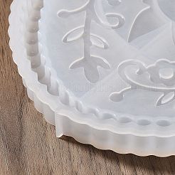 イースター DIY キャンドル シリコン型  香りのよいキャンドル作りに  ウサギ模様の卵  ホワイト  223x185x17mm&nbsp;LS-DIY-A056-03A
