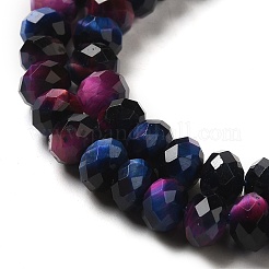 Natural Rainbow Tiger Eye Beads Strands&nbsp;G-NH0002-D02-02