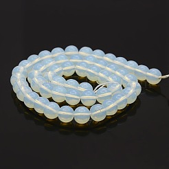 オパールラウンドビーズ連売り  10mm  穴：1mm  約23個/連  15.3インチ&nbsp;GLAA-A025-10mm-04