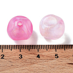 透明なアクリルビーズ  蓄光ビーズ  暗闇で光る  イチジク  ミックスカラー  14.5mm  穴：2mm  約300個/500g&nbsp;OACR-Z013-22