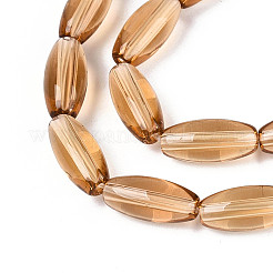 Transparent Glass Beads Strands&nbsp;LS-GLAA-T028-15T-02