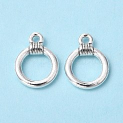 チベット風合金マンテル  カドミウムフリー＆ニッケルフリー＆鉛フリー  アンティークシルバー  15x11mm  穴：2mm&nbsp;LF0034Y-NF
