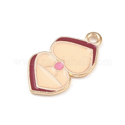 Valentine's Day Alloy Enamel Pendants&nbsp;ENAM-I084-01KCG-10