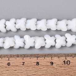 Opaque Glass Beads Strands&nbsp;GLAA-N073-01A