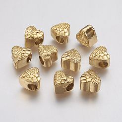 Ion Plating(IP) 304 Stainless Steel European Beads&nbsp;STAS-J022-030G