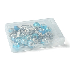 DIY Ocean Theme Alloy & Brass European Style Bracelet Making Kits&nbsp;DIY-FS0007-24