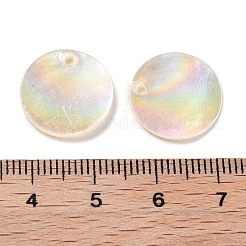 Natural Capiz Shell Pendants&nbsp;SHEL-D084-13A