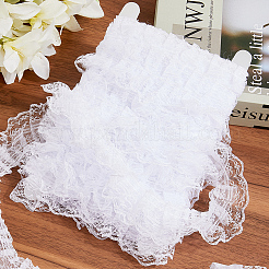 10M Polyester Pleated Lace Trim&nbsp;OCOR-CY0002-17B