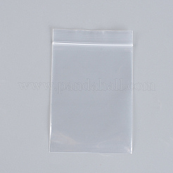 ポリエチレン製の再封可能な包装袋  トップシール  セルフシールバッグ  長方形  透明  12x8cm  片側の厚さ：2.9ミル（0.075mm）  500個/グループ&nbsp;OPP-R007-8x12