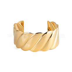 Elegant 304 Stainless Steel Cuff Bangles for Women&nbsp;KR7820-1