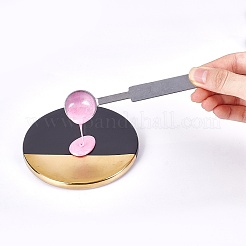 DIYスクラップブック作成キット  磁器製カップマット＆ギフトタグラベル付き粘着プレゼントステッカー  ミックスカラー  96x8mm  2色  1pc /カラー  2pc&nbsp;DIY-CP0005-09A