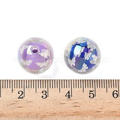 Transparent UV Plating Acrylic Beads&nbsp;PACR-Z002-01A
