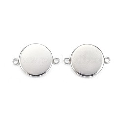 304 Stainless Steel Cabochon Connector Settings&nbsp;STAS-G127-14-8mm