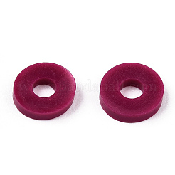 Handmade Polymer Clay Beads Strands&nbsp;CLAY-R089-6mm-173