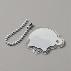 Cute Coffee Cup Cat Acrylic Pendant Keychain&nbsp;FIND-CJC0006-79H