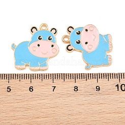 Alloy Enamel Pendants&nbsp;AL-CBA1F11-01G