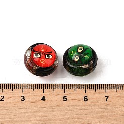 Handmade Gold Sand Lampwork Beads&nbsp;LAMP-S079-05