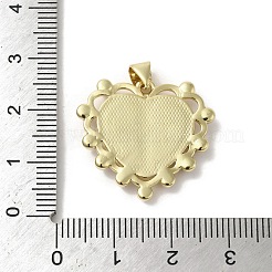 Brass Pave Shell Pendants&nbsp;KK-I708-17H-G