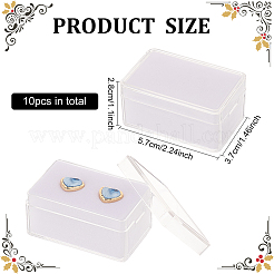 Acrylic Jewelry Storage Box&nbsp;LS-CON-WH0089-10B