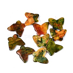 Natural Fire Crackle Agate Beads Strands&nbsp;G-Q606-65