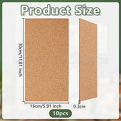 Rectangle Cork Insulation&nbsp;DIY-WH0504-750B-02
