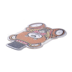 5D DIY Bear Pattern Animal Diamond Painting Pencil Cup Holder Ornaments Kits&nbsp;DIY-C020-06