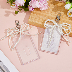 2Pcs Plastic ID Card&nbsp;HJEW-FH00140