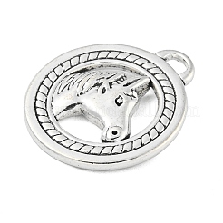 Tibetan Style Alloy Pendants&nbsp;X-TIBEP-S293-015AS-LF