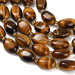 Natural Tiger Eye Beads Strands&nbsp;GG-CBA5B6F-D01-01