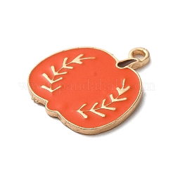 Thanksgiving Day Golden Tone Alloy Enamel Pendants&nbsp;ENAM-M002-02L-G