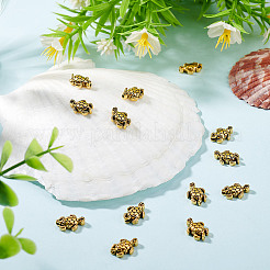 200Pcs Tibetan Style Alloy Beads&nbsp;TIBEB-GO0001-10