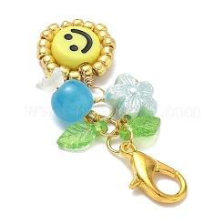 Acrylic & Glass Pendants Decorations&nbsp;HJEW-JM04062