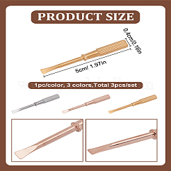3Pcs 3 Colors Stainless Steel Screwdriver&nbsp;TOOL-LP0001-21