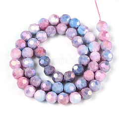 Anti-Tarnish Electroplate Glass Beads Strands&nbsp;EGLA-T021-10mm-15-07